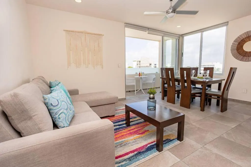 Master Suite 2 Habs. Depto. 402 Playa del Carmen Apartament