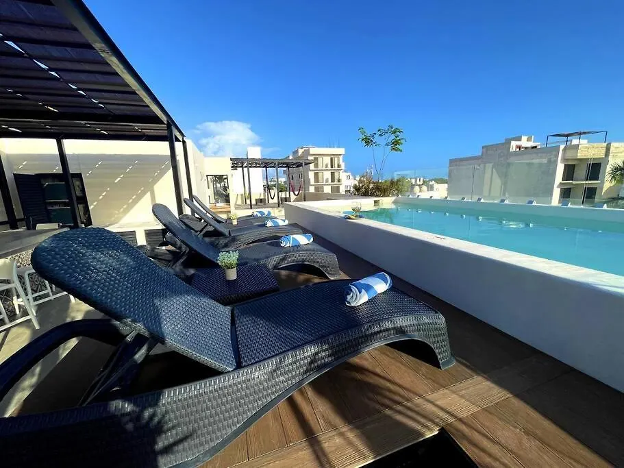 Apartament Master Suite 2 Habs. Depto. 402 Playa del Carmen Meksyk